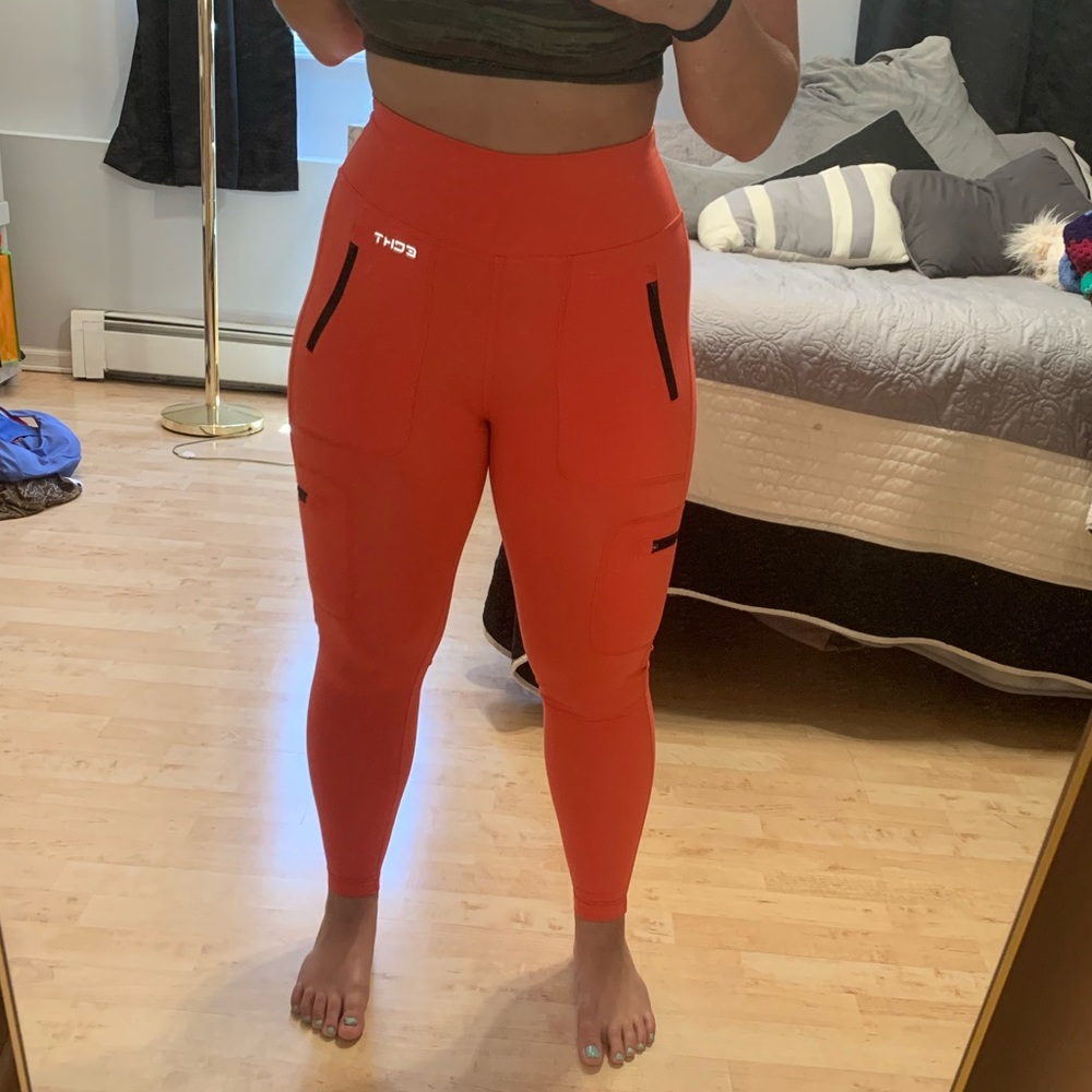 S ECHT Pink Leggings with 4 Pockets